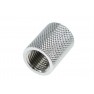 Alphacool G1/4 Bushing Female to Female Extender Fitting - Chrome (17047) - view 1