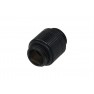 Alphacool G1/4 Male to Male Revolvable Extender Fitting - Black (17033) - view 1