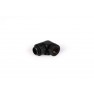 Alphacool 90° Revolvable Male to Female Angled Adaptor - Deep Black (17057) - view 1