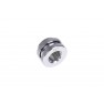 Alphacool G1/4 Bulkhead Connector - Chrome (17068) - view 1