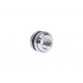 Alphacool G1/4 Bulkhead Connector - Chrome (17068) - view 2