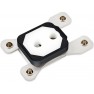 Aquacomputer Cuplex Kryos NEXT RGBpx Black AM5/AM4/3000/5000/7000/8000/9000, Acetal / .925 Silver (21841) - view 1