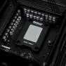 CPU Contact Frame Intel 1700 LT installed on an LGA 1700 motherboard around the processor