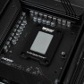 Intel 1851 CPU Contact Frame V1 installed on an LGA 1851 motherboard around the processor