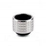 Thermal Grizzly DeltaMate 16mm HardTube Compression Fitting - HT16 - Gloss Nickel (TG-DM-FIT-0302) - view 1