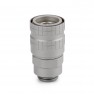 Thermal Grizzly DeltaMate Quick Disconnect Fitting | Female Coupling - Male Thread - Matt Nickel (TG-DM-QDC-0201) - view 1