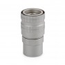 Thermal Grizzly DeltaMate Quick Disconnect Fitting | Female Coupling - Female Thread - Matt Nickel (TG-DM-QDC-0202) - view 1