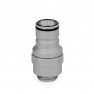 Thermal Grizzly DeltaMate Quick Disconnect Fitting | Male Coupling - Male Thread - Matt Nickel (TG-DM-QDC-0210) - view 1