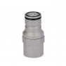 Thermal Grizzly DeltaMate Quick Disconnect Fitting | Male Coupling - Female Thread - Matt Nickel (TG-DM-QDC-0220) - view 1