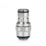 Thermal Grizzly DeltaMate Quick Disconnect Fitting | Male Coupling - Male Thread - Gloss Nickel (TG-DM-QDC-0310) - view 4