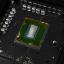 Kapton Insulation Sheet strips covering the area around the die of a delidded processor in its socket
