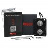 In the box: Mycro Direct-Die Pro RGB V1 cooler with its pressure test protocol, guide, box, 4 screws and 2 keys