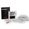 In the box: WireView Pro II in white with its guide, USB-C connection cable, Y-splitter cable and temperature sensor